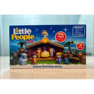 Fisher Price Little People Deluxe Christmas Story Nativity